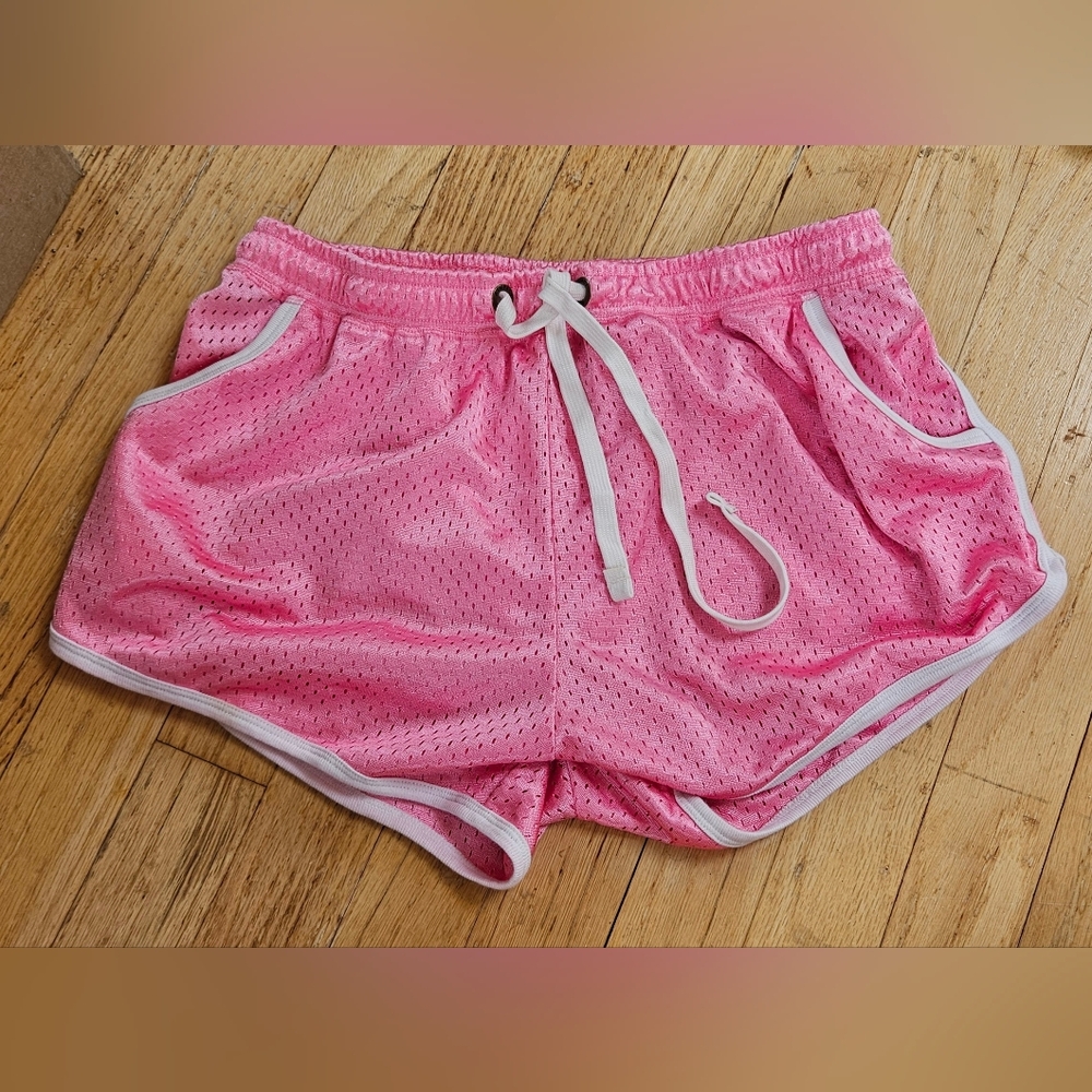 Pink Women's Athletic Shorts